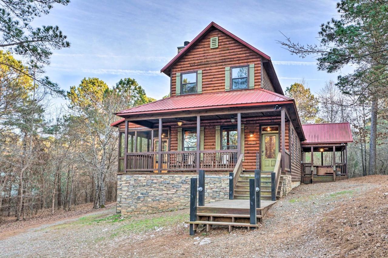 Broken Bow Cabin With Deck, Hot Tub And Fire Pit! ภายนอก รูปภาพ